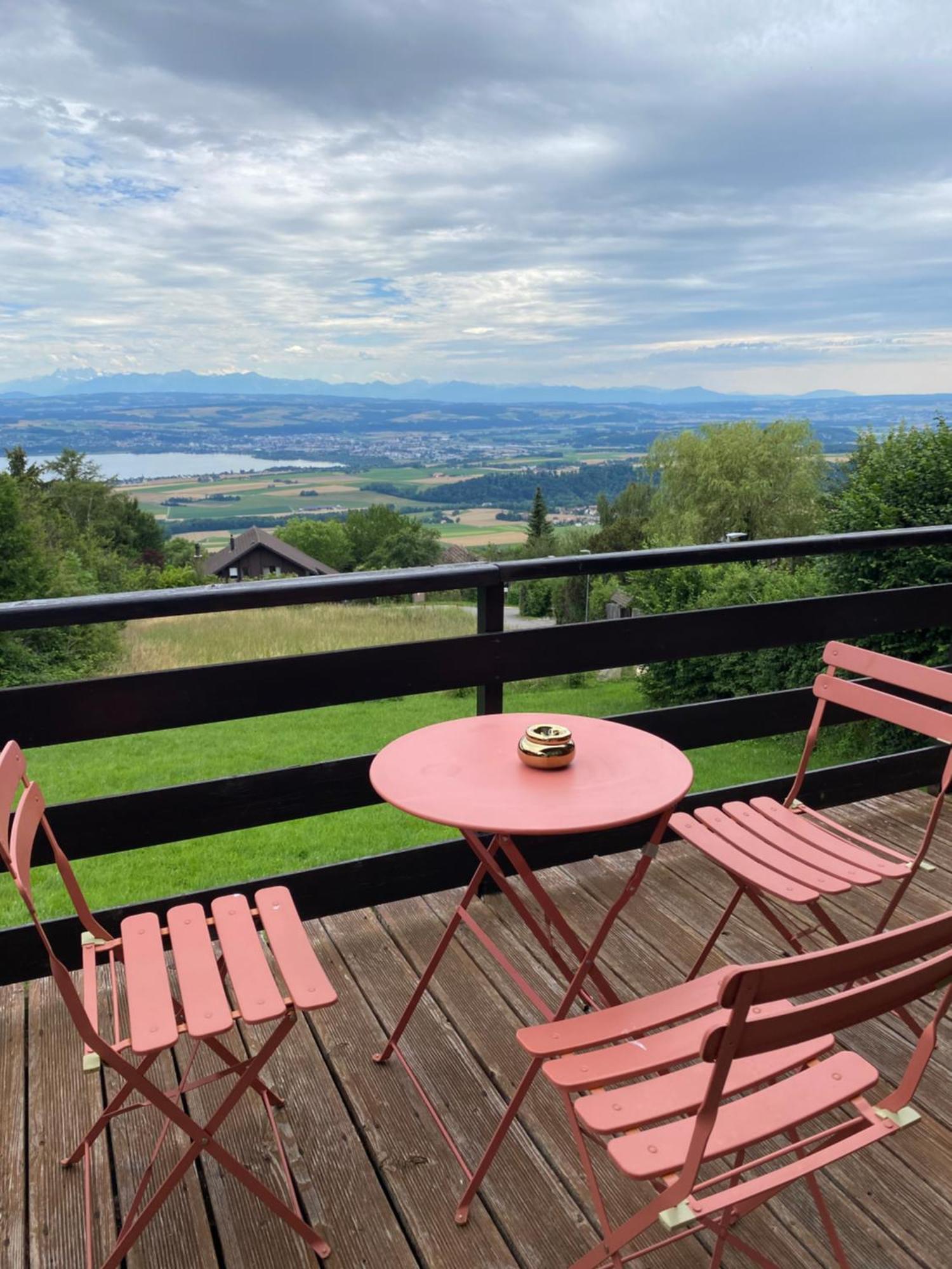 Chalet Avec Vue Panoramique Alpes Et Mauborget